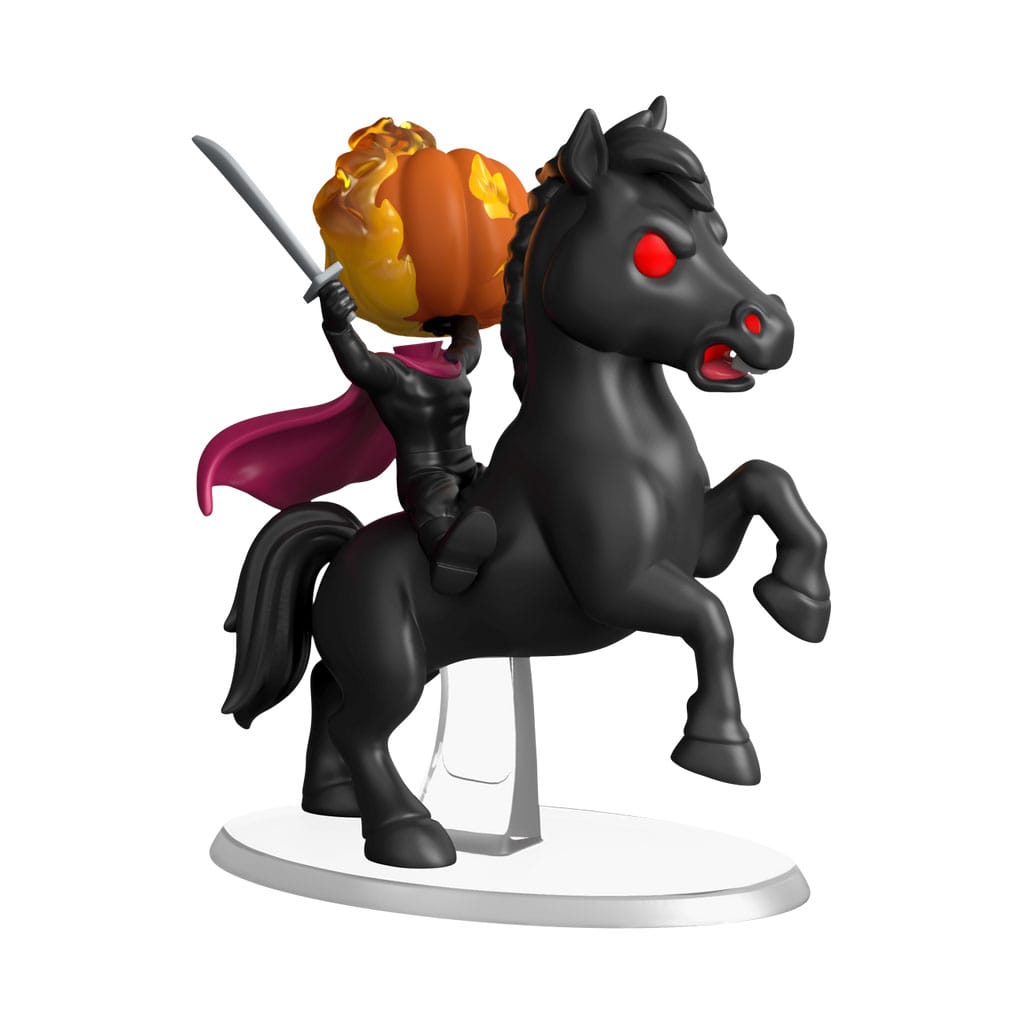 Sleepy hollow pop! rides deluxe vinyl figura headless horseman 9 cm