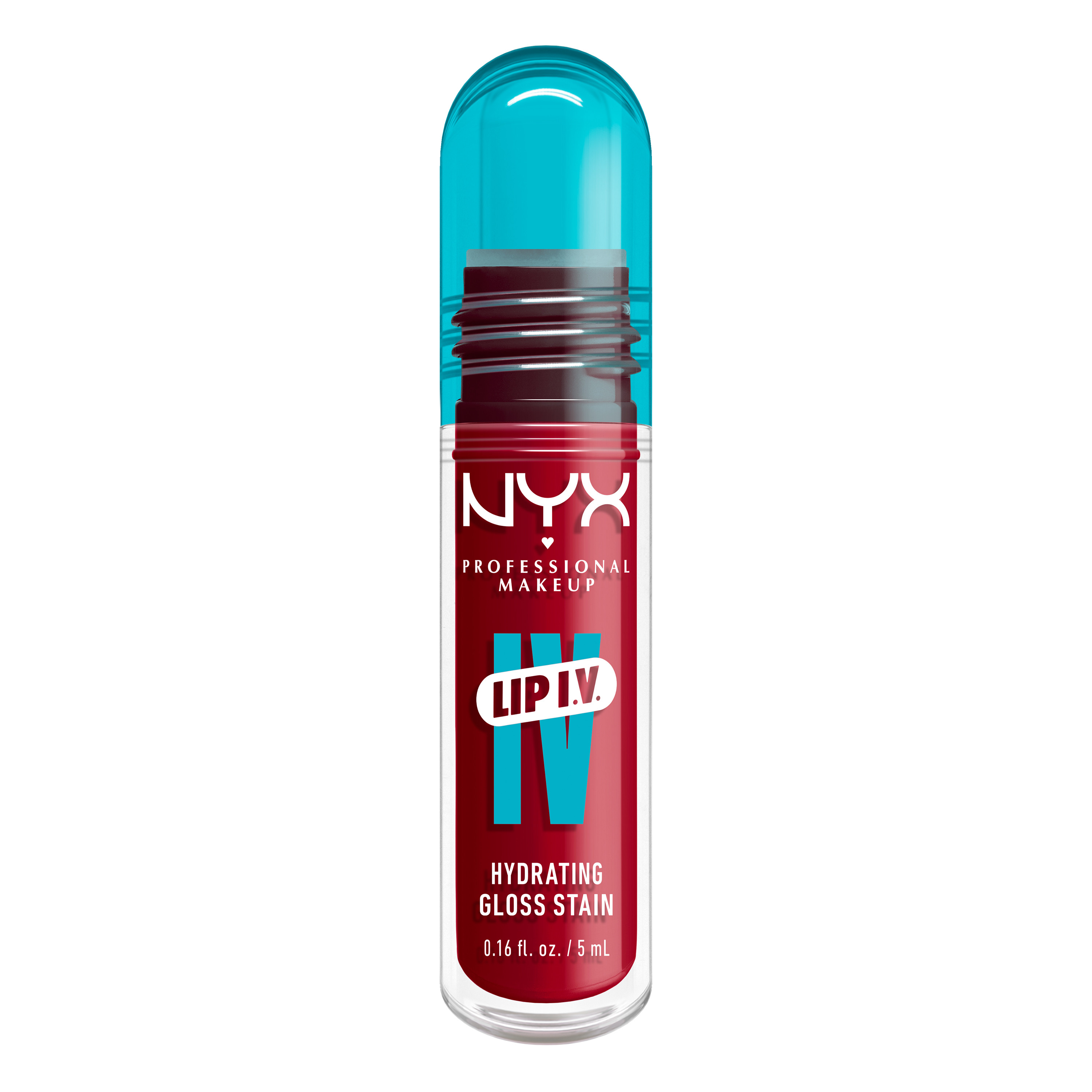 NYX Professional Makeup | LIP IV Gloss Tinte labial hidratante efecto gloss de Larga Duración con Vitaminas, Disponible en 16 tonos