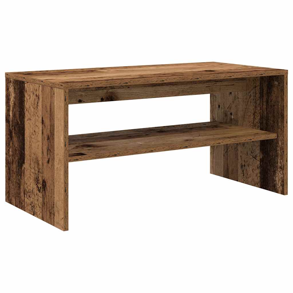vidaXL Mueble para TV madera contrachapada envejecida 80x40x40 cm
