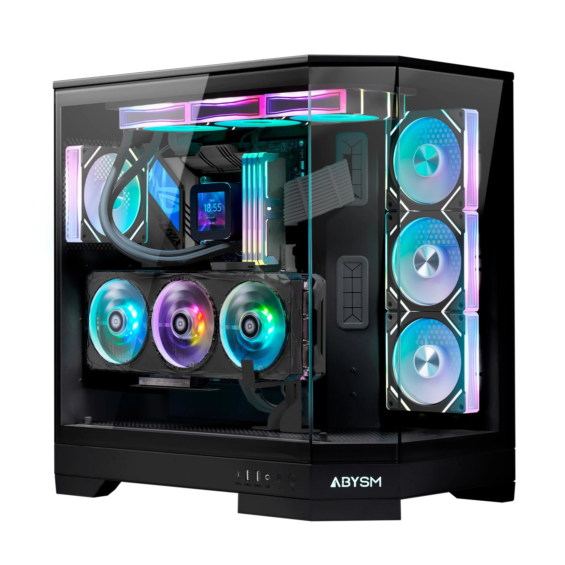 CAJA DE CPU PARA PC ABYSM AB130211