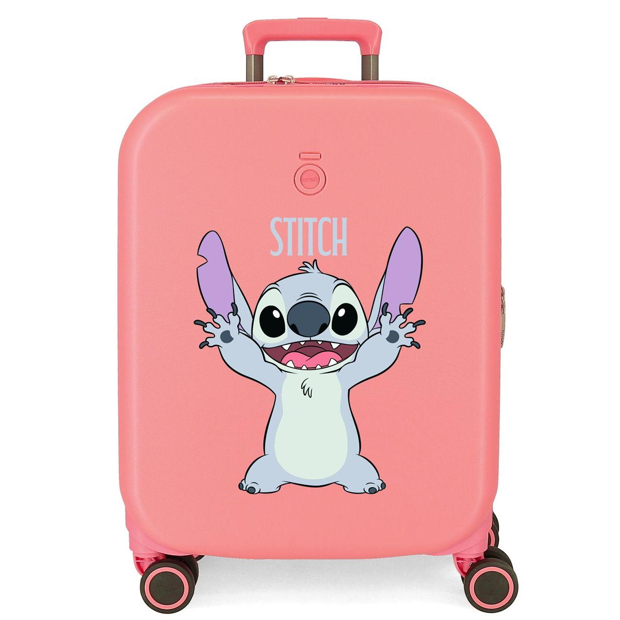 Maleta de cabina Stitch playful coral 40x55x20 cm