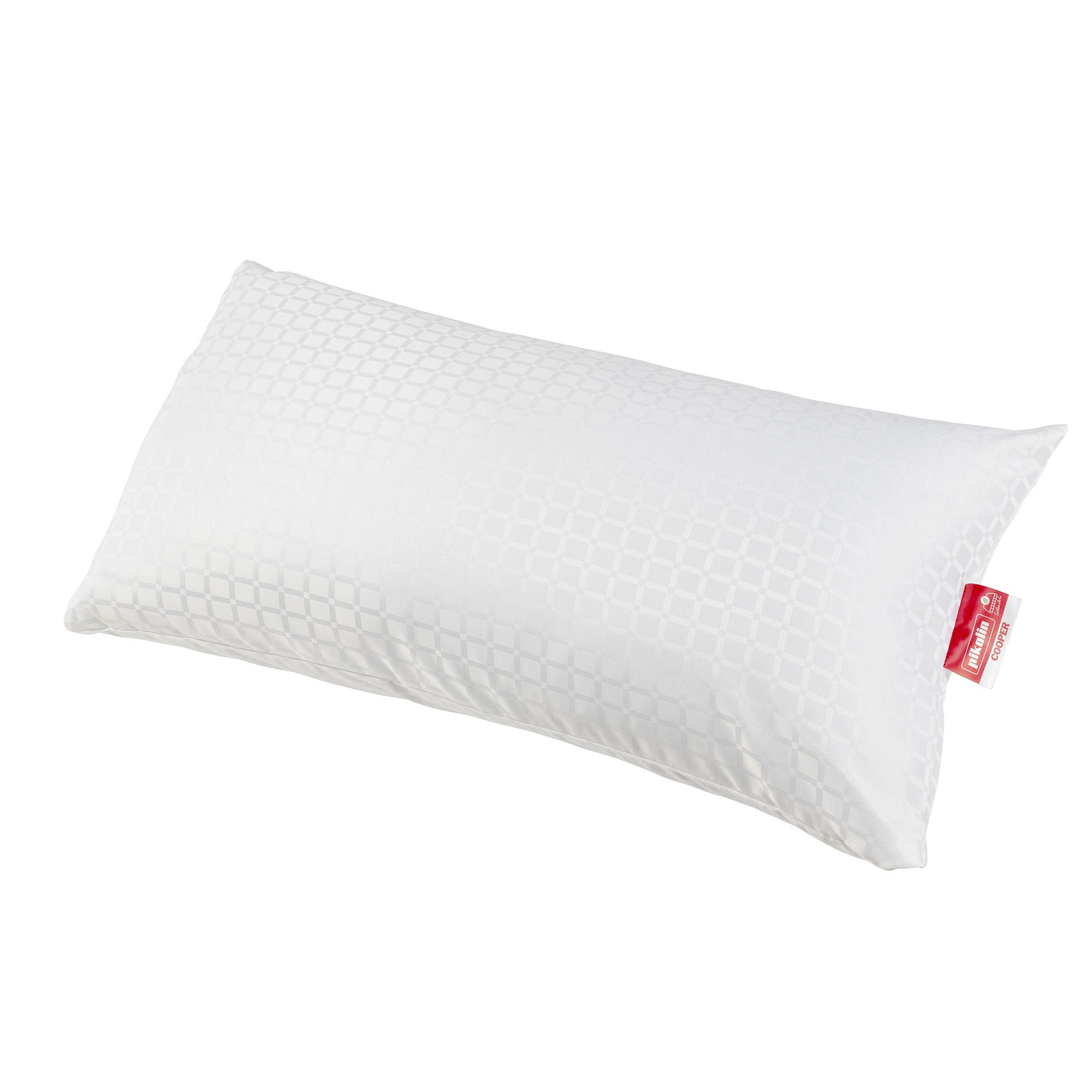 Almohada De Fibra Hipoalergénica Pikolin Cooper Con Funda De Microfibra Para Cambiar De Postura De Fibra Firmeza Media - TUCAMA