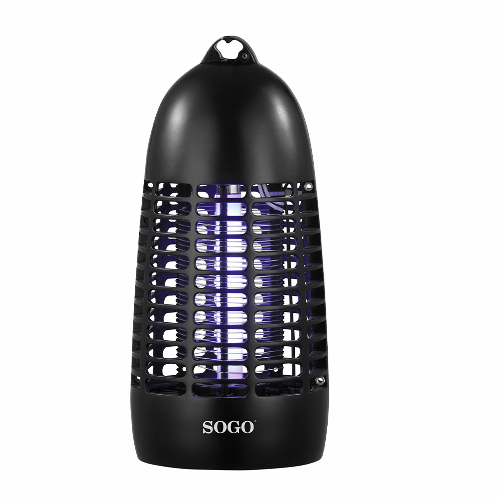 Sogo - Sogo - Lámpara UV 6W para Exterminar Insectos - Negro