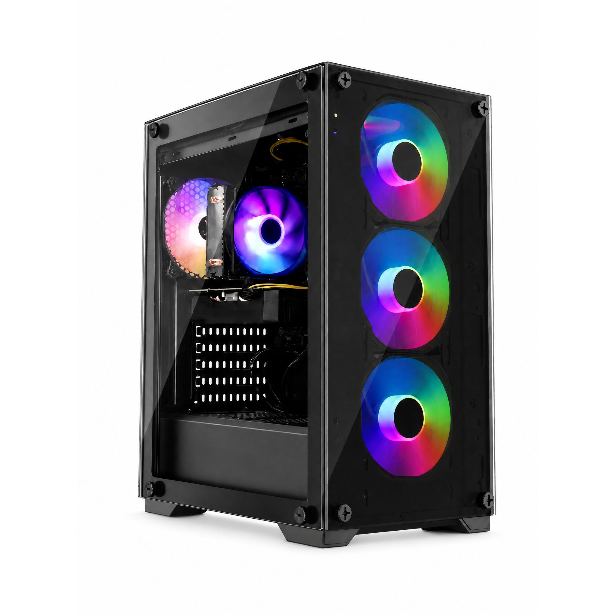Ordenador Gaming con 32GB RAM y 1TB / Nvidia GTX 1070 8GB / Fortnite 200 Fps, incluye Wifi 6, Bluethoot y Windows 11 Pro con licencia y TPM 2.0 / 3 años de Garantía