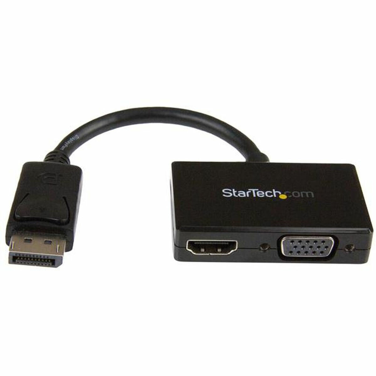Startech Adaptador DP2HDVGA Negro DDR3 SDRAM 1080p - Alta Resolución