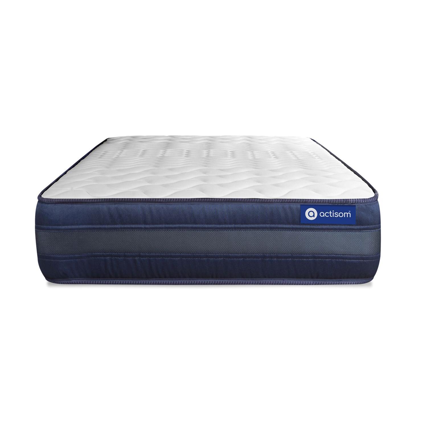 ACTISOM - Colchón 70 x 190- Colchón 1 plaza, Espuma Viscoelástica, 24 cm de Grosor - Soporte y Confort Muy Firmes - Alta Calidad para un Sueño Óptimo