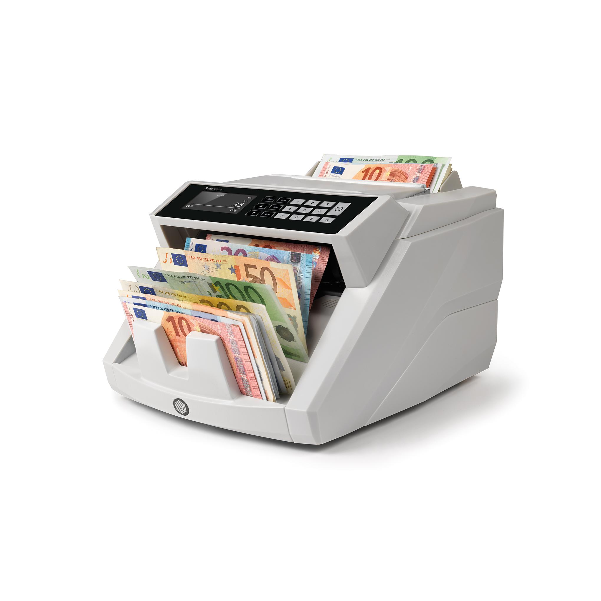 Contador / Detector de Billetes Safescan 2465-s a gran velocidad con software libre MCS
