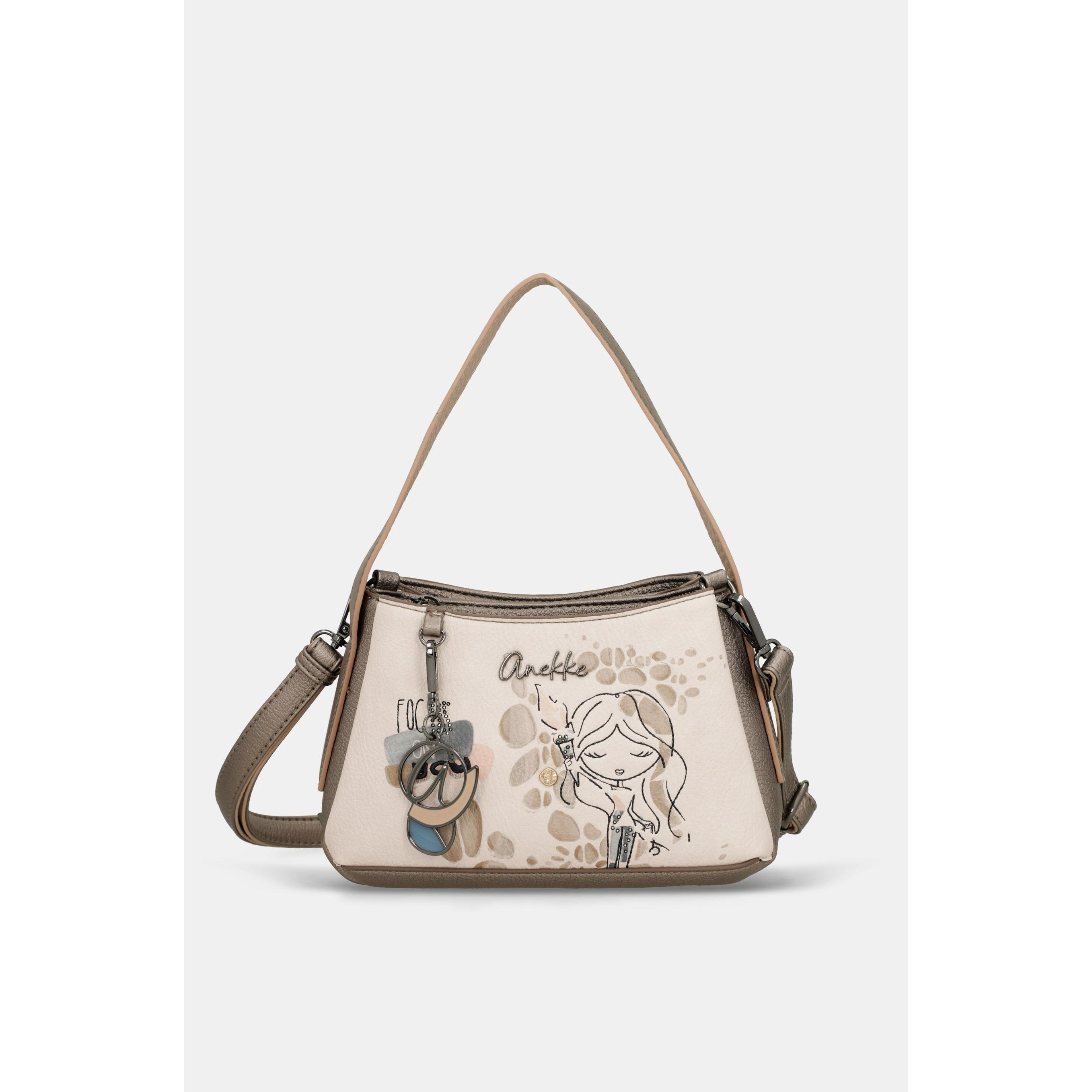 Anekke mod. 42743-446 - BOLSO DE ASA CORTA Y BANDOLERA OLYMPIA