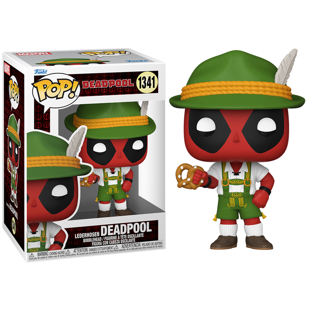 FUNKO POP! MARVEL DEADPOOL - DEADPOOL TIROLÉS, 76076, Nº1341, TIENDA CON LICENCIA OFICIAL