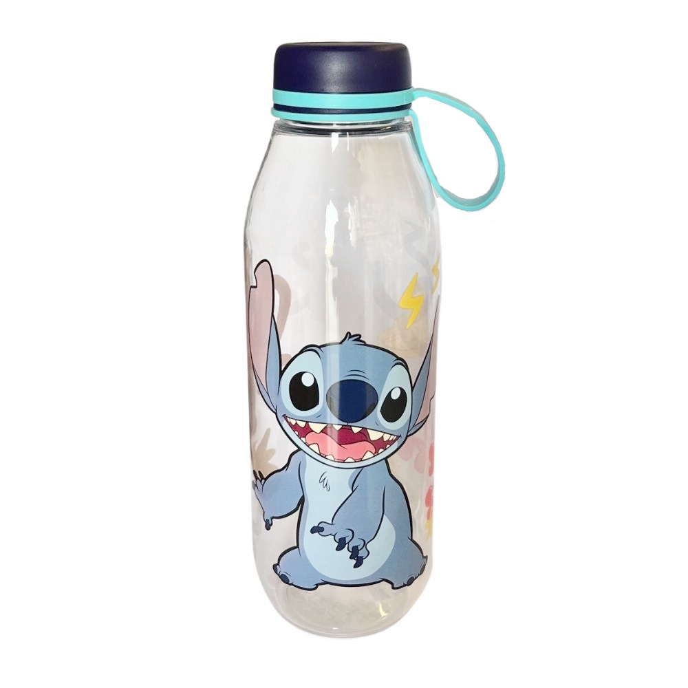 Disney, Botella Reutilizable, Stitch, Sin BPA, Agarre de Silicona. Botella  Infantil, para Niñas y Niños. Capacidad: 650 ml. Kiglam