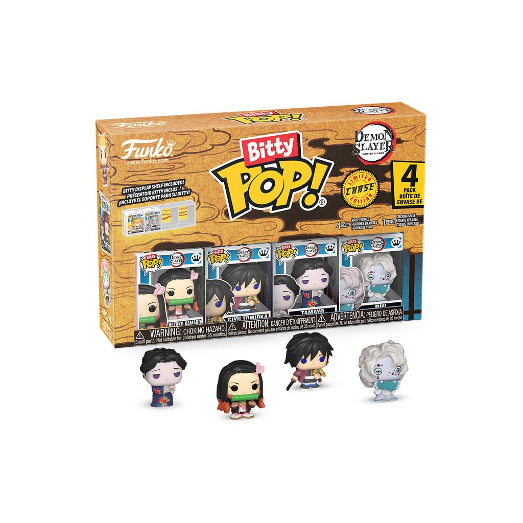 Funko Bitty Pop Demon Slayer Pack 4 con Nezuko Kamado Juguetes