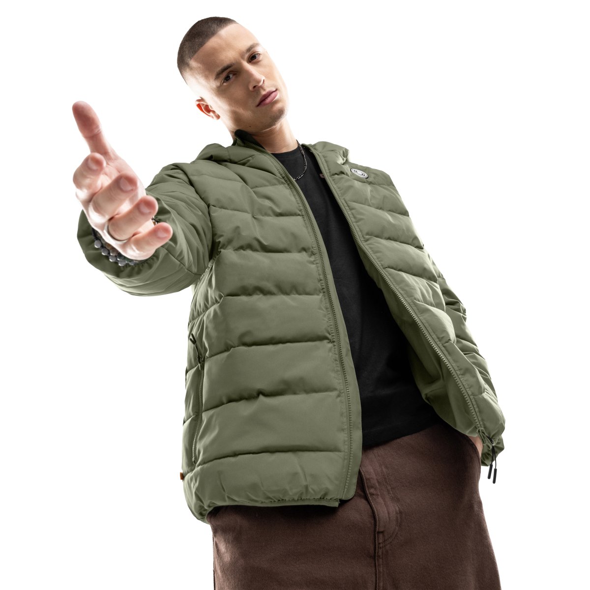 Siroko - Chaqueta Waterproof Casual para Hombre_