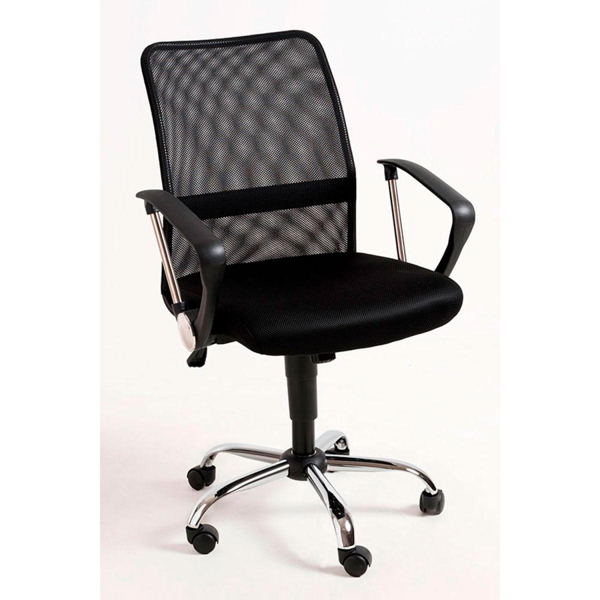 Regalos Miguel - Silla de Oficina Negra Kubas - Máxima Ergonomía - Ideal para Escritorio y Gaming