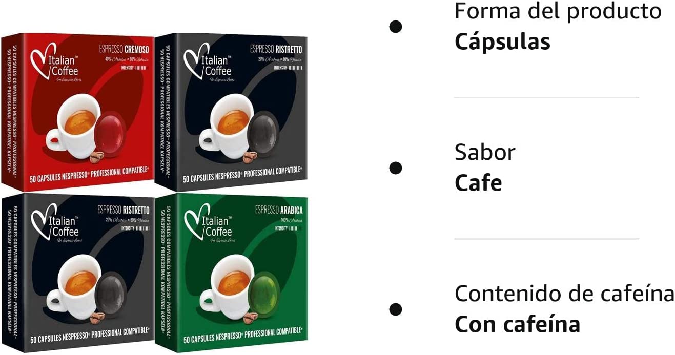 Nespresso Pro Compatibles 50 Capsulas Planas Cremoso