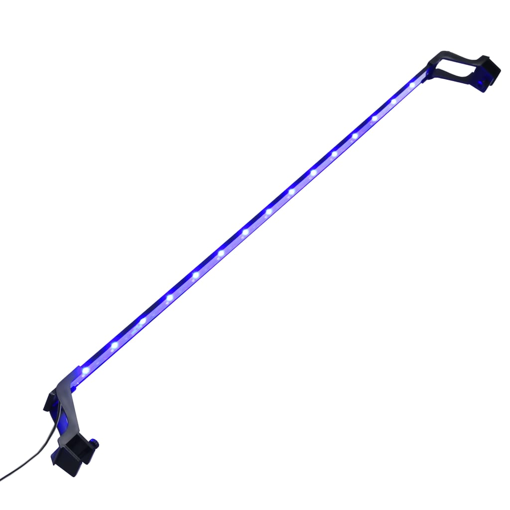vidaXL Luz LED para acuario con abrazadera azul y blanco en dimensiones 25-45 cm/90-105 cm/55-70 cm y más
