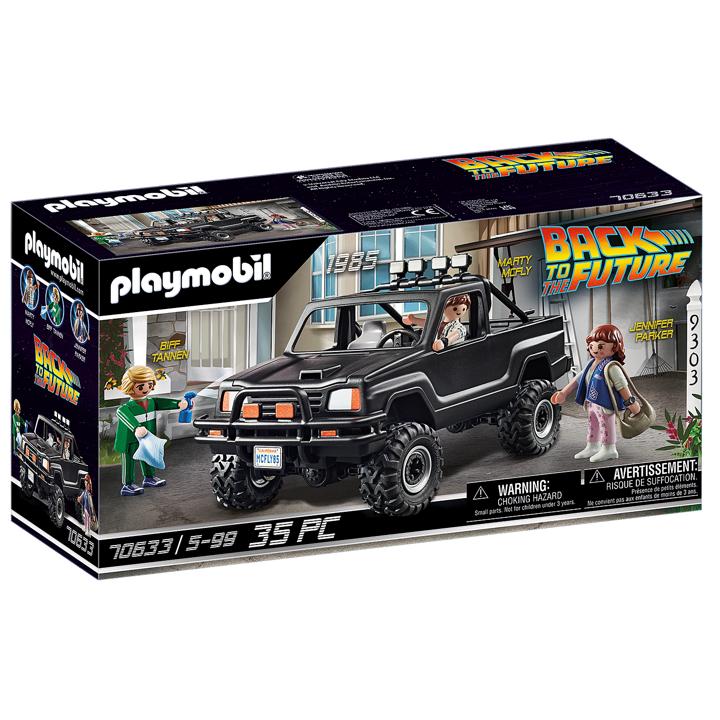 PLAYMOBIL REGRESO AL FUTURO II - CAMIONETA PICK-UP DE MARTY, 70633, TIENDA CON LICENCIA OFICIAL