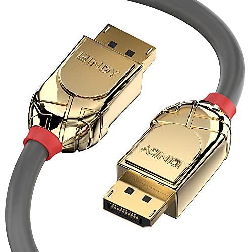 Lindy 36296 cable DisplayPort 10 m Gris - Cables displayport (10 m, DisplayPort, DisplayPort, Macho, Macho, Oro)