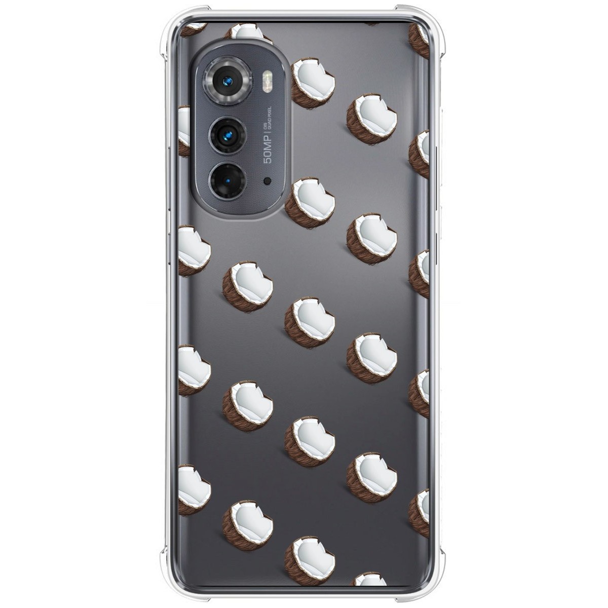 Funda Silicona Antigolpes para Motorola Moto Edge 30 5G diseño Cocos Dibujos