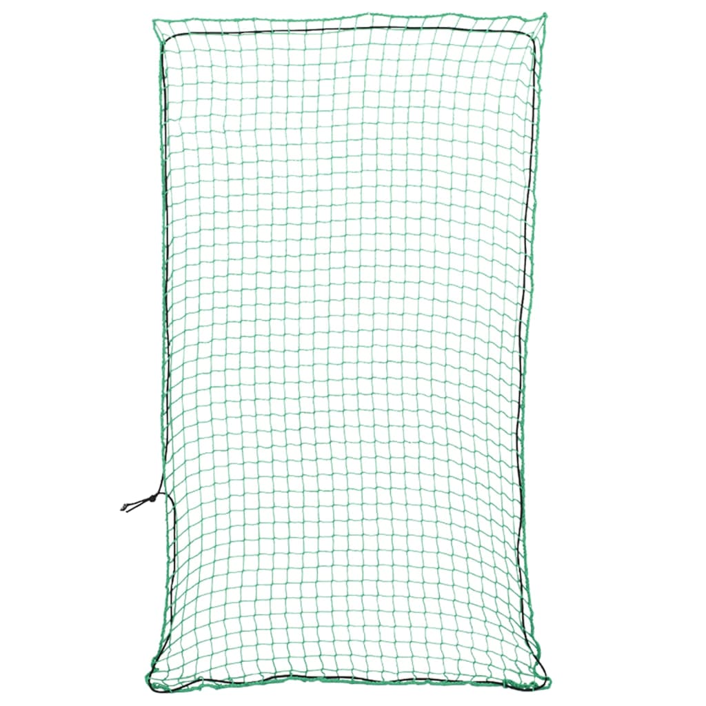vidaXL Red de remolque con cuerda elástica PP 6x3,5 m red de carga Color Blanco,  Negro,  Verde y mas