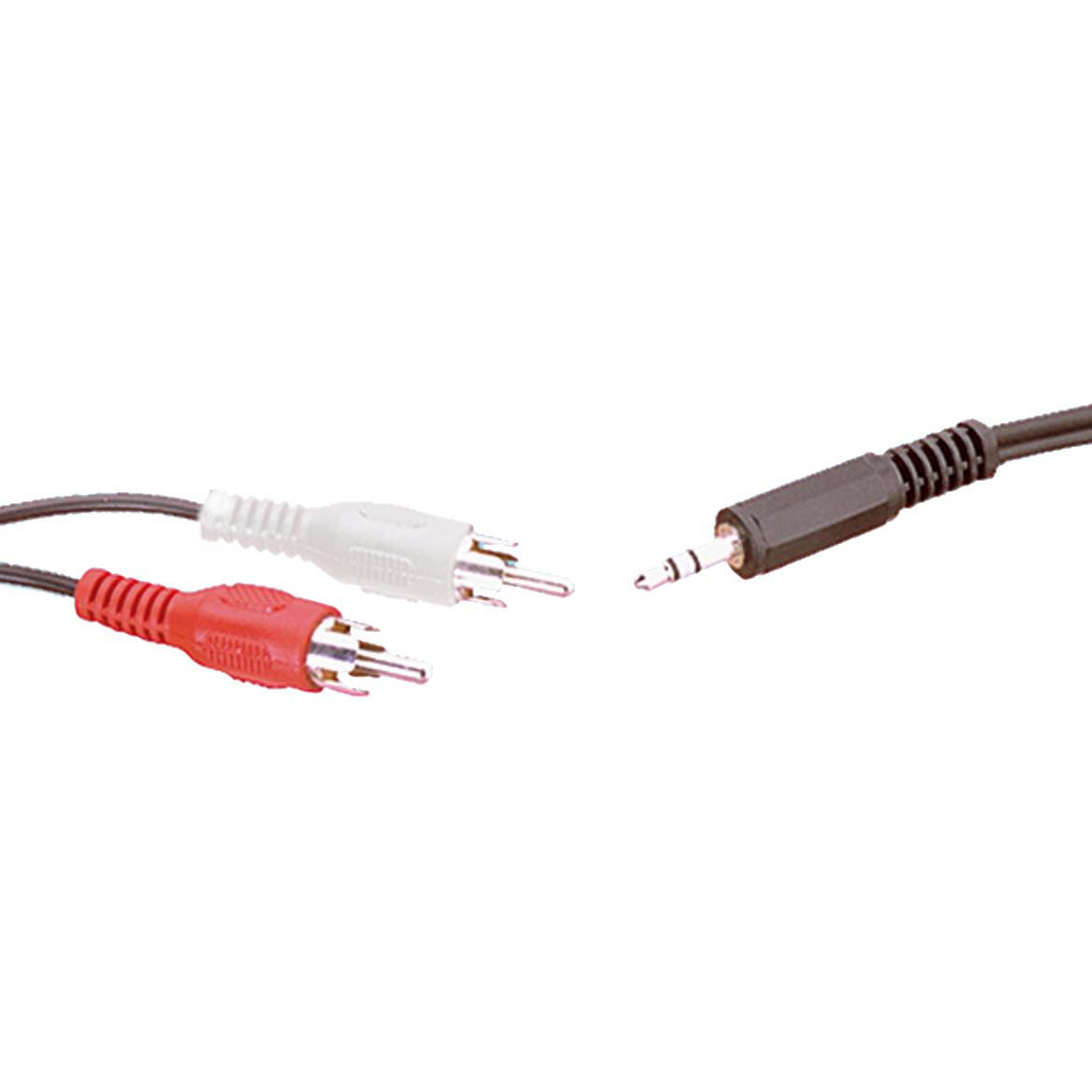 Conexión Audio inyectada de 1 m Electro Dh 37.220/1/BP 8430552044320