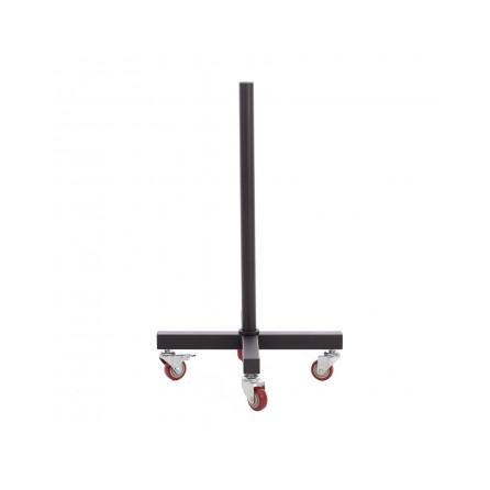 Softee SOPORTE DISCOS OLÍMPICOS WHEEL con Ruedas Giratorias 360