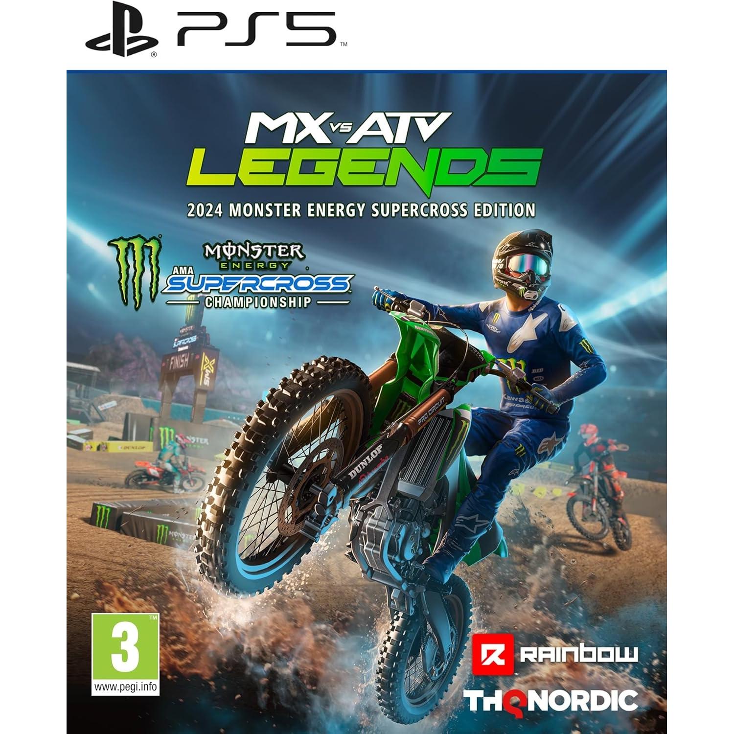 MX vs ATV Legends - 2024 (Monster Energy Supercross Edition) Juego para Consola Sony PlayStation 5 PS5