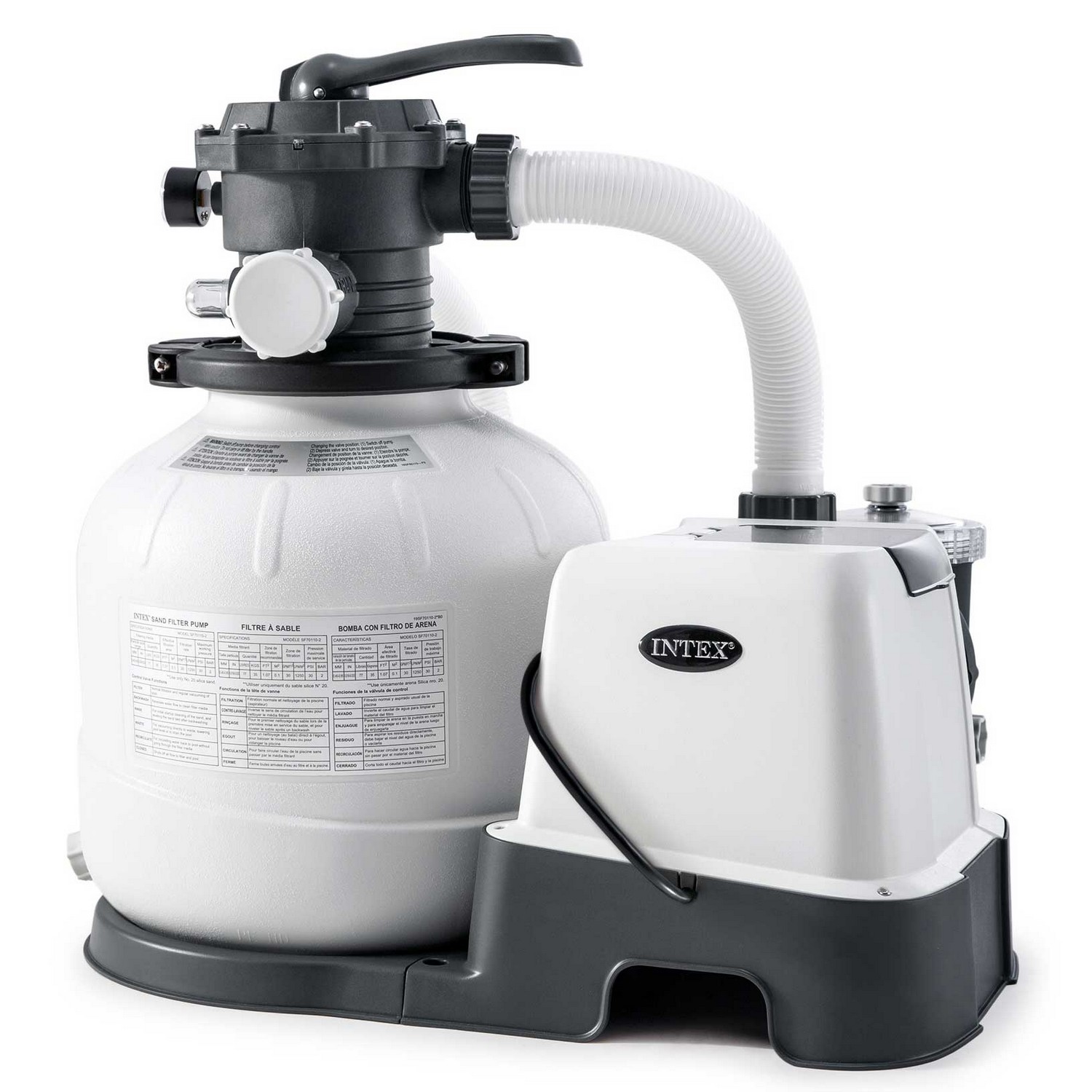 Bomba de arena con clorador Intex 26676