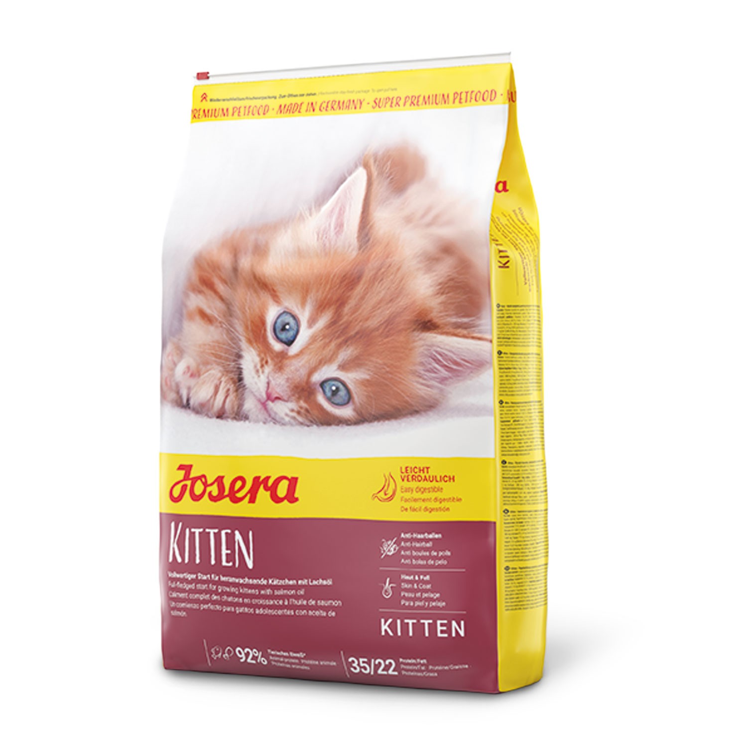 JOSERA Pienso para Gatos Josera Kitten - Alimento Completo para Gatas Lactantes y Gatos en Crecimiento