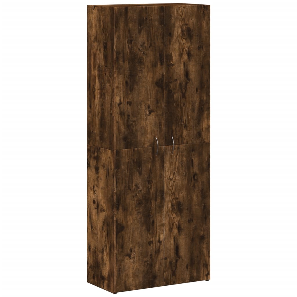 vidaXL Armario archivador madera de ingeniería Multicolor
