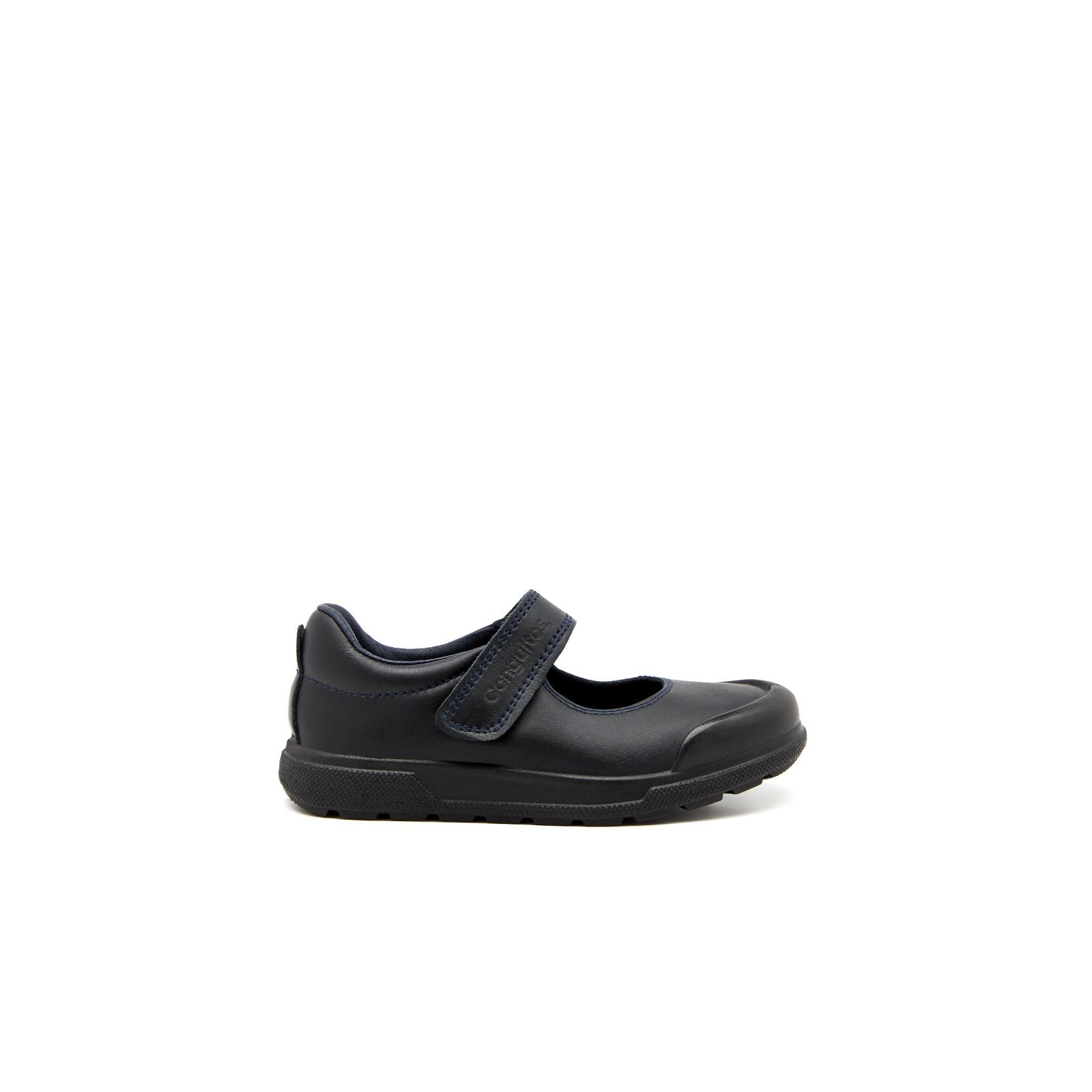 Conguitos - Zapatos Colegiales de Niña Indestructibles en Azul Marino para Niños y Niñas