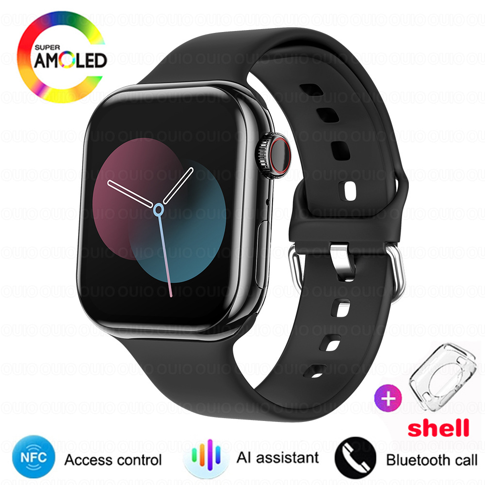 IW 10 reloj inteligente con Bluetooth, asistente de voz, llamada, GPS, trayectoria de movimiento, brújula, bloqueo de contraseña, función NFC