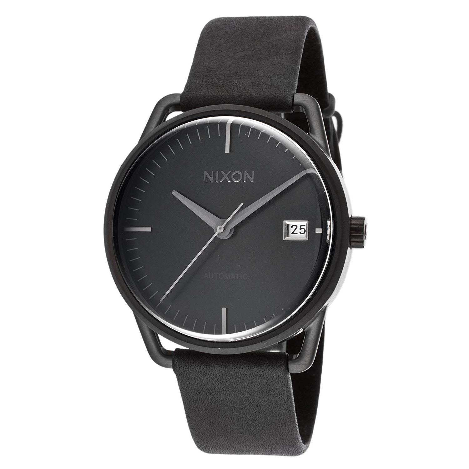 NIXON Reloj Analógico para Hombre de Automático con Correa en Cuero A199-001-00