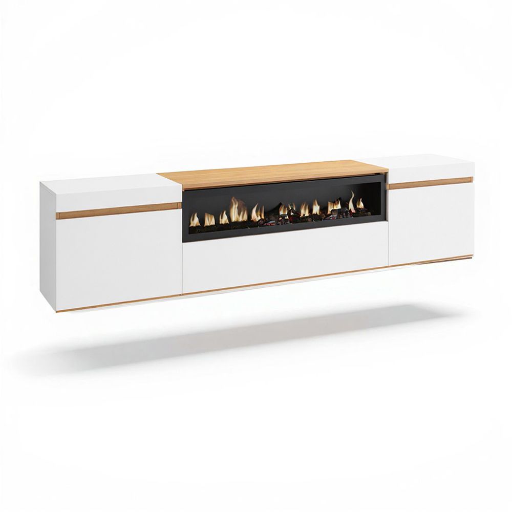 Mueble TV Kavos Wall Chimenea