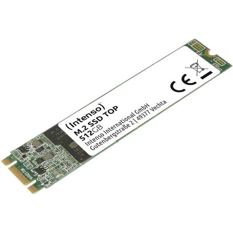 Intenso Top SSD 512GB M.2 SATA 3 - Disco Duro Interno