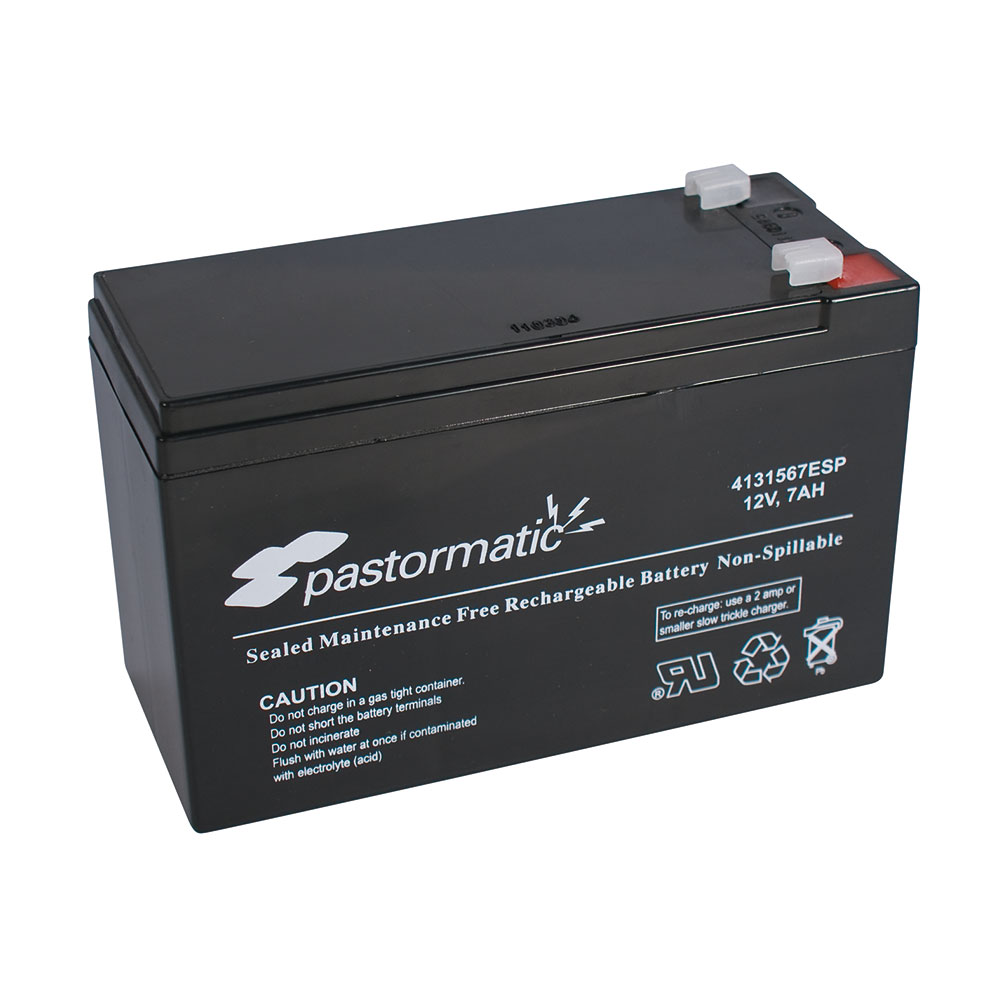 Pastormatic Bateria 12v 7ah para Pastores a Bateria Modelo 250