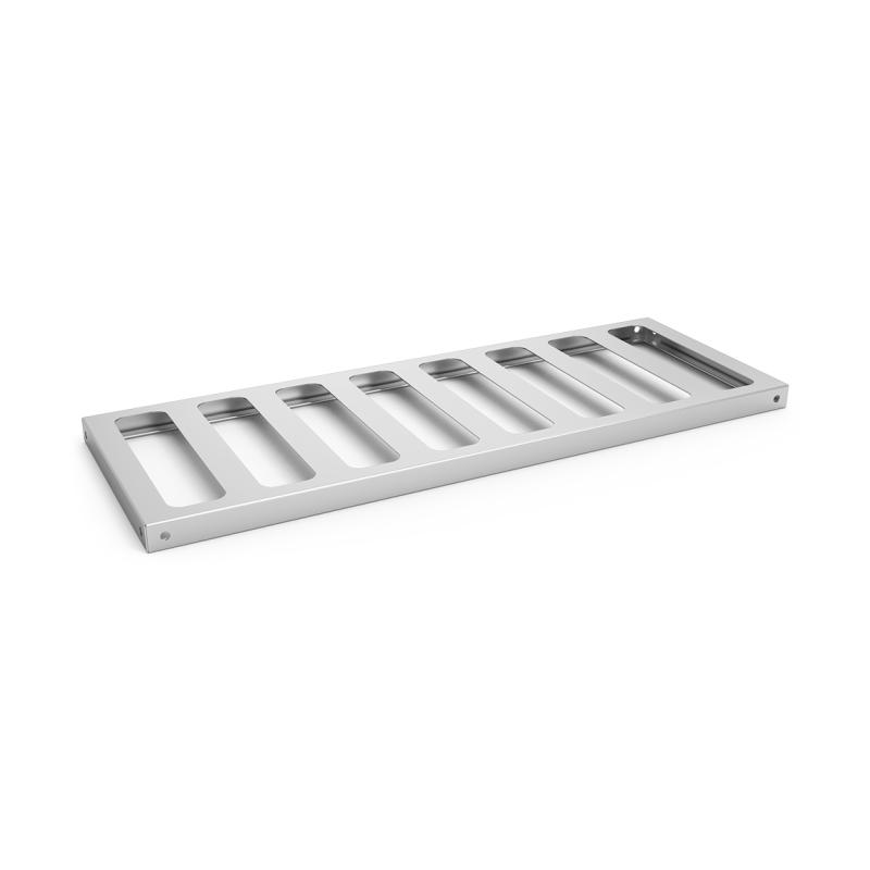 Estante para almacenaje de botellas 800x300x1.5 mm.
