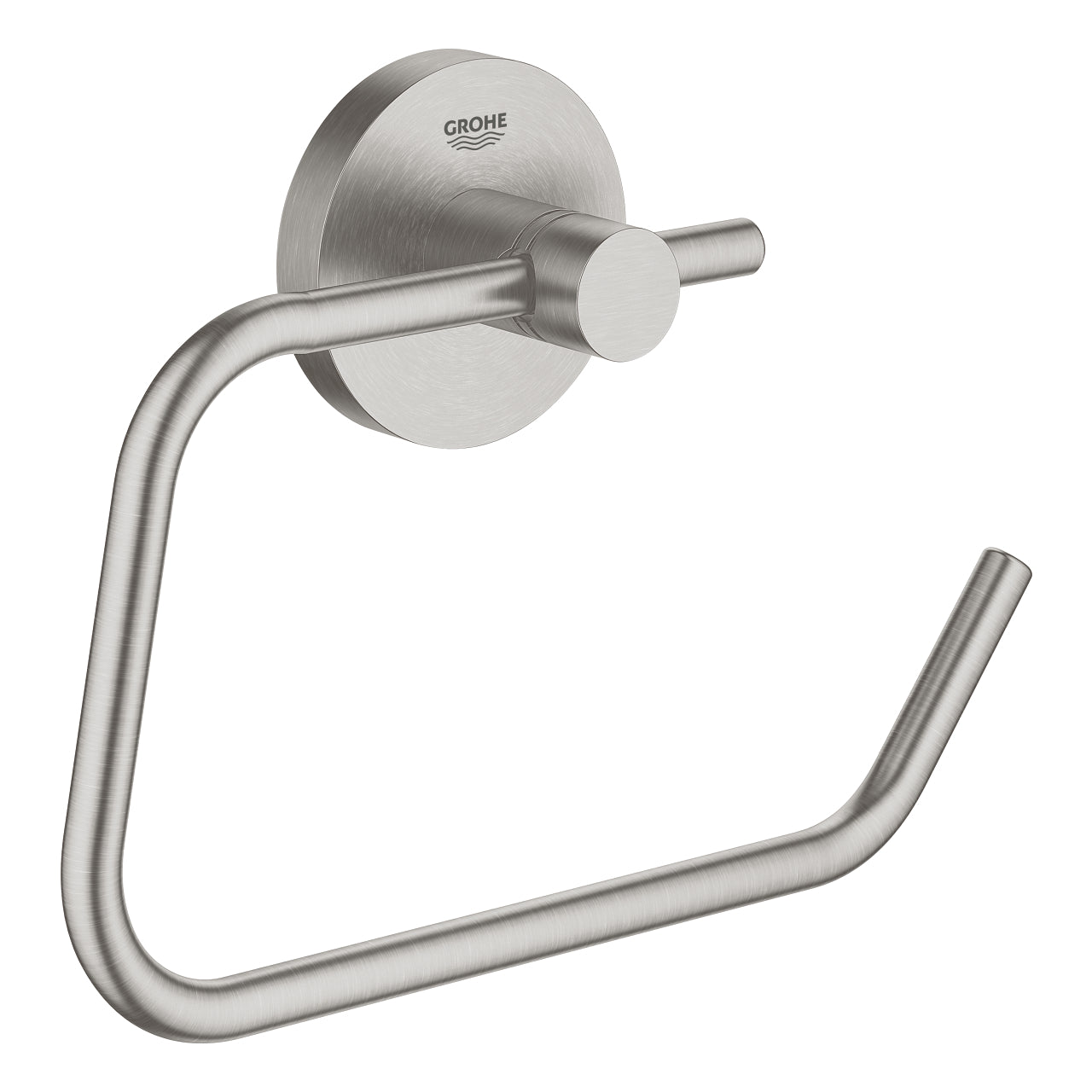 GROHE 40 689 001 ESSENTIALS Portarrollo Sin Tapa Acero Mate