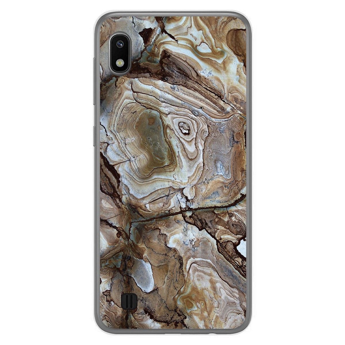 Tumundosmartphone Funda Gel Tpu para Samsung Galaxy A10 diseño Mármol 14 Dibujos