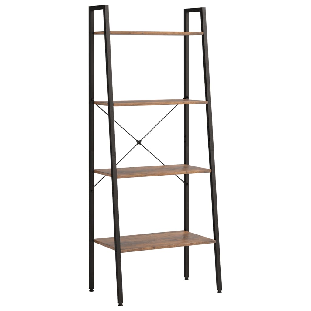 Vidaxl Estantería de Pie 4 Baldas 56x35x140 Cm Marrón Claro