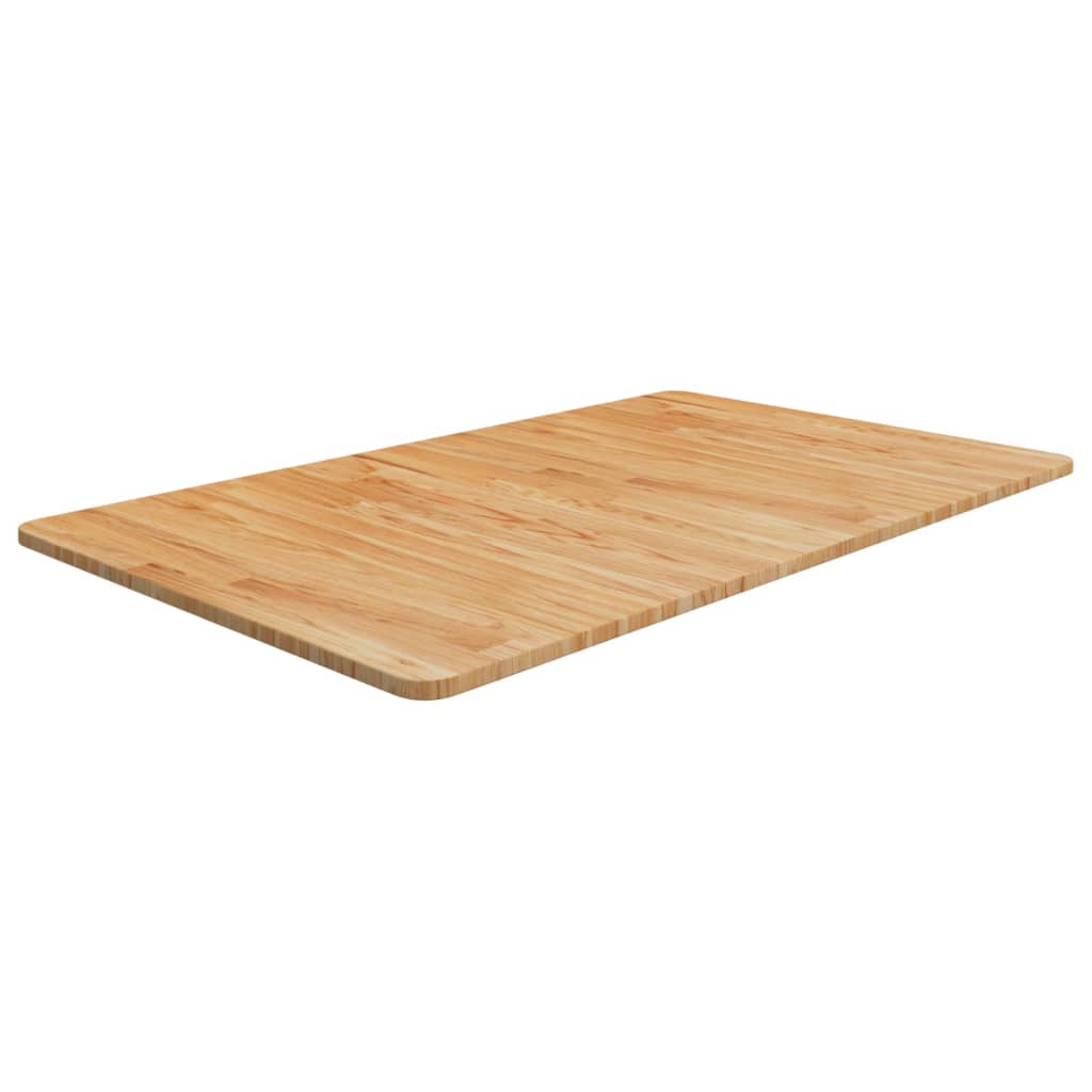 vidaXL Encimera de baño madera maciza sin tratar 100x60x1,5 cm