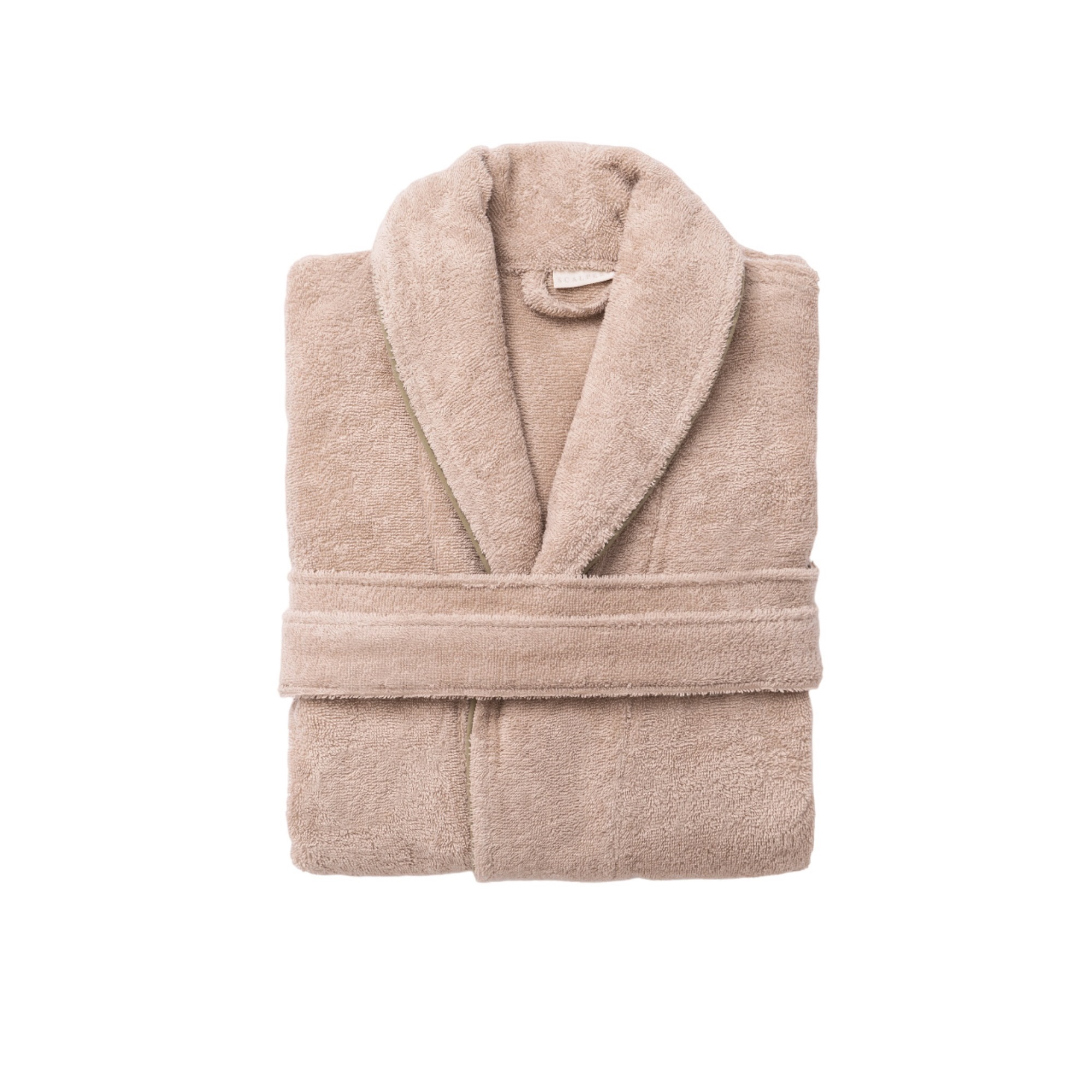 Albornoz S/M 100% algodón 360GSM beige Scalpers Home