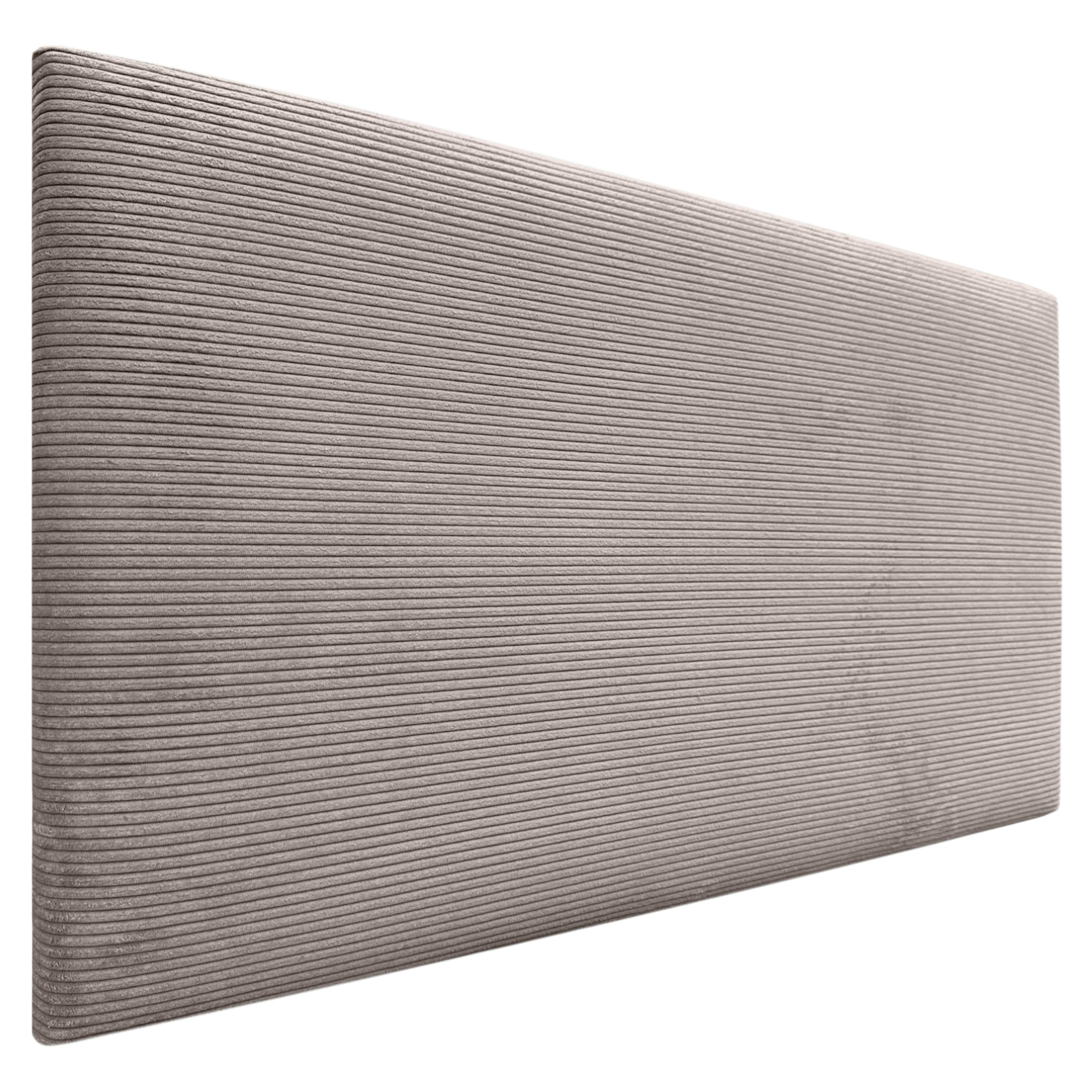 DHOME Cabecero de Pana Liso Alta Gama Moderno 8cm Grosor Cabezal Tapizado