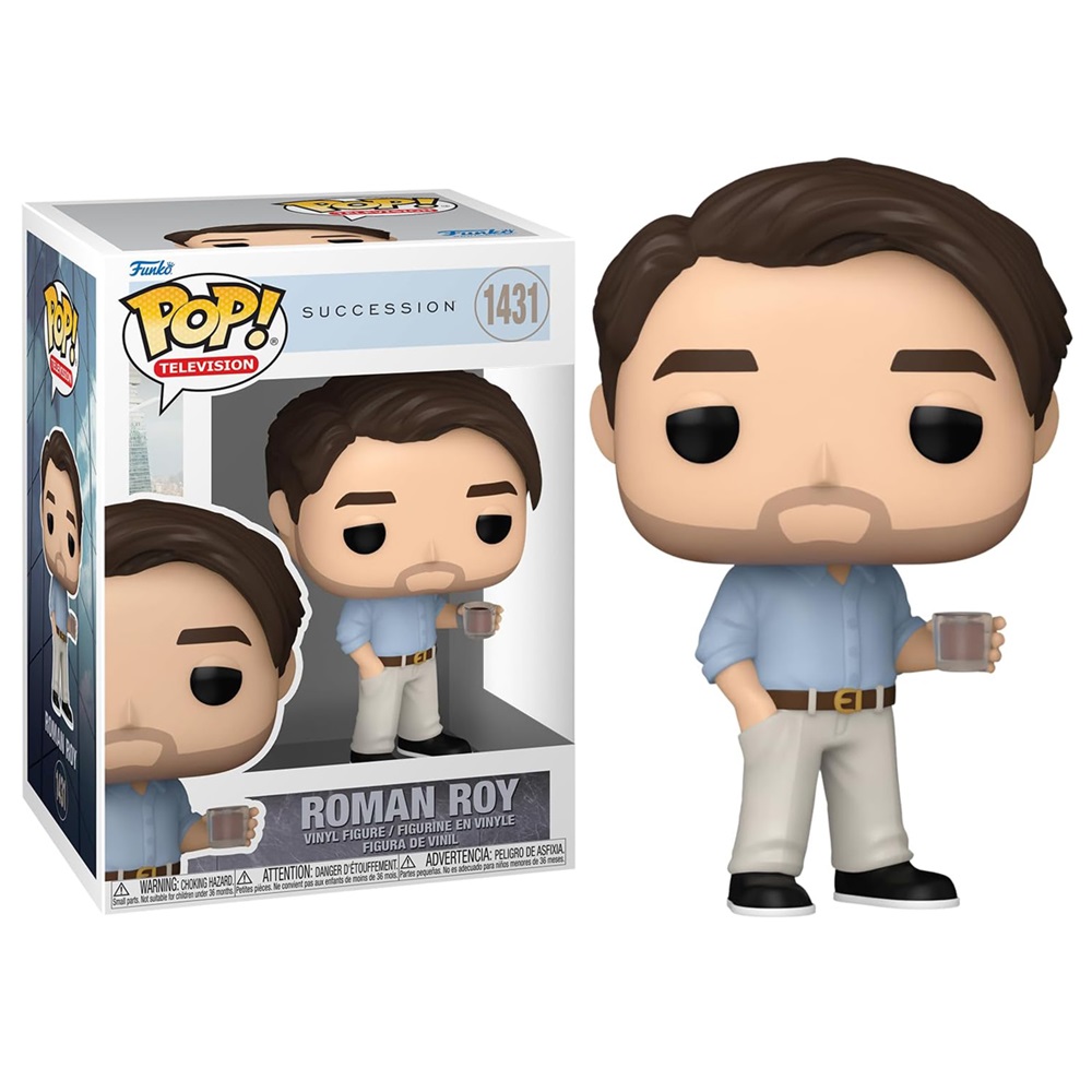 FUNKO POP! SUCCESSION – ROMAN ROY, 75657, Nº1431, TIENDA CON LICENCIA OFICIAL