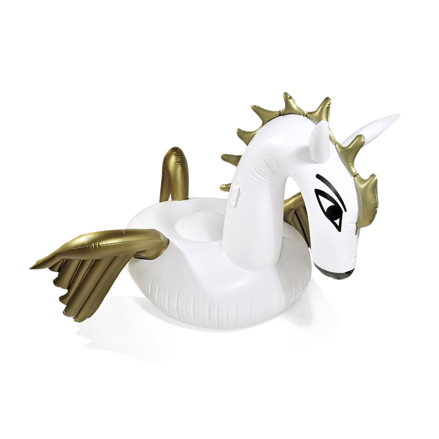 DAM. Colchoneta hinchable XXL con forma de Caballo Alado, pegaso. 250x250cm. 250x250x130 cm.