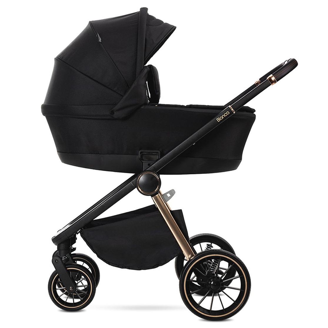 LORELLI Carrito de bebé trio con capazo duro BIANCA de Lorelli hasta 22 kg