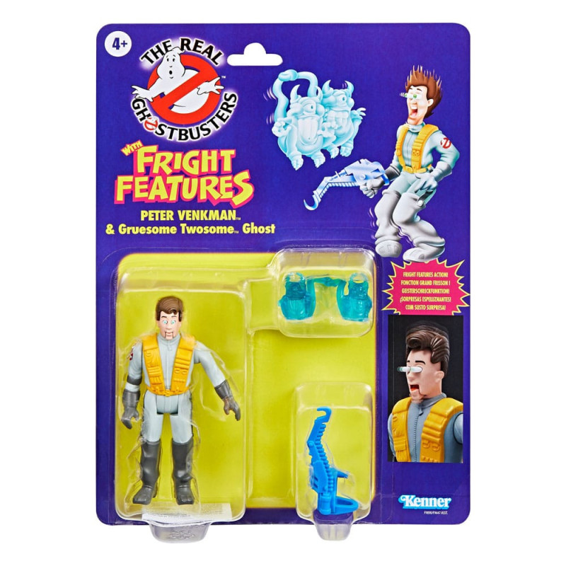 GHOSTBUSTERS FIGURA VINTAGE PETER VENKMAN & GRUESOME TWOSOME CAZAFANTASMAS