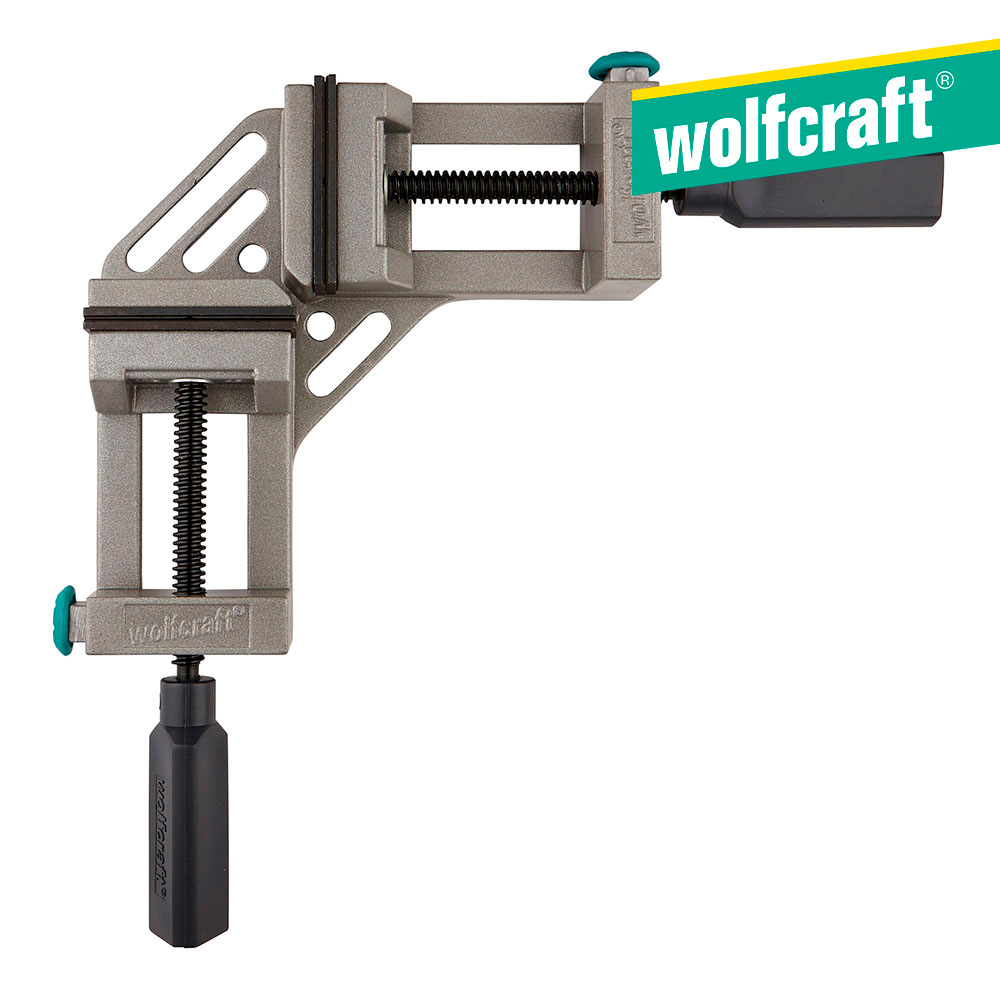 Wolfcraft Torno de Ángulo Doble para Herramientas Manuales