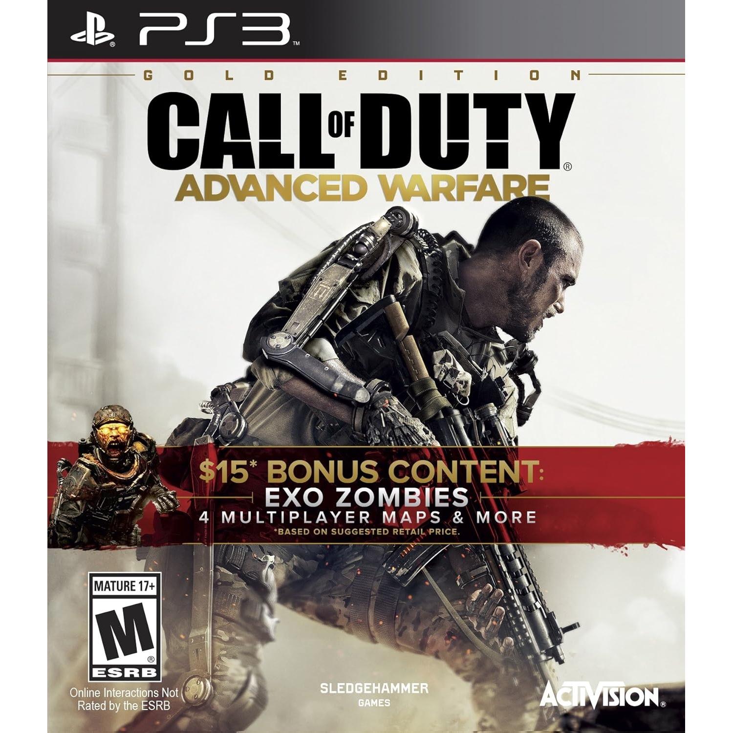 Call of Duty: Advanced Warfare (Gold Edition) Juego para Consola Sony PlayStation 3 PS3