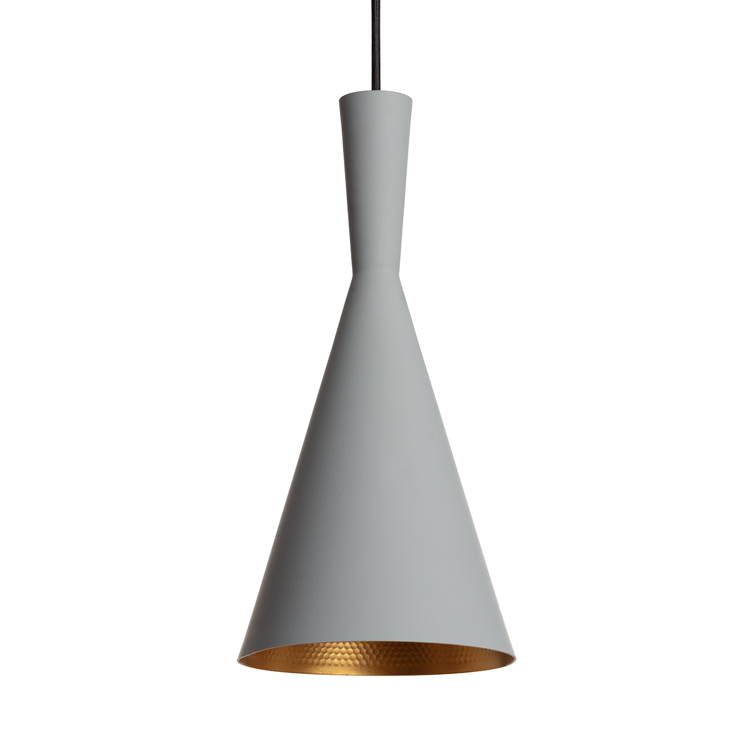Ledkia Lámpara Colgante Metal Lennon - Diseño Retro-Vintage en Aluminio Duradero