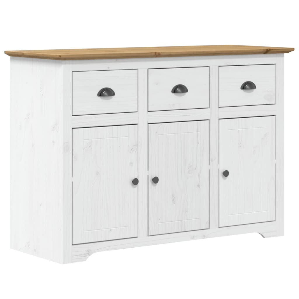 Aparador Vidaxl BODO Madera Maciza Pino 115x43x79,5 Cm